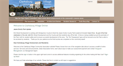 Desktop Screenshot of clarksburgvillagecommunity.org
